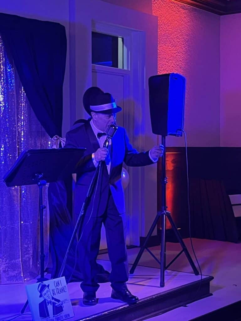 Can I Be Frank? Sinatra Tribute Show Temecula Entertainment